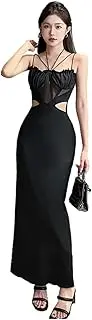 [COSAUG] Women's Party Dresses Bodycon Sweetheart Neck Party Maxi Dresses