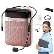 Portable Megaphone Mini Voice Amplifier Microphone Audio Speaker Meeting Lecture