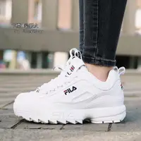 在飛比找蝦皮購物優惠-精品二手 韓風來襲 FILA Disruptor II 2代