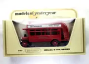 MATCHBOX MODELS OF YESTERYEAR 1922 AEC S Type Omnibus Y-23 Schweppes White Label
