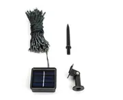 100LED Solar Fairy String Lights Xmas Outdoor Garden Fence Decor Yard Party AU