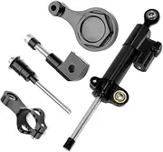Motorcycle CNC Adjustable Steering Damper Mounting Bracket for Y&amaha YZFR1 YZF R1 2002-2017 2009 2010 2011 2012 2013 2014 2015 2016