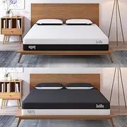 Duchess Single Mattress, Gel Memory Foam Mattress, Gel-Infused Cooling Mattress, Three-Layer Soft and Firm Two Sided Flippable Bed Mattress, Firm & Medium Soft, Comfortable & Motion Isolation