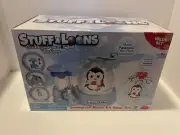 Stuffaloons Snowglobe Maker Kit Value Set Penguin / Polar Bear New In Box