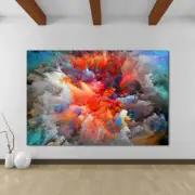 Abstract Cloud Living Room Painting Classical Canvas Print wall art home decor