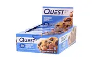 Quest Nutrition Blueberry Muffin Protein Bars x 12 - 60g Each