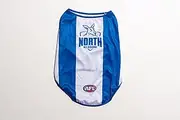North Melbourne Kangaroos AFL Pet Jersey, Official Supporter Gear for Dogs, Small