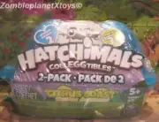 NEW HATCHIMALS COLLEGGTIBLES CITRUS COAST FIGURES 2 PACK FACTORY SEALED EGGS