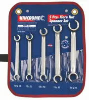 Kincrome K3061 - Flare Nut Spanner Set 5 Piece