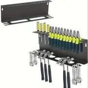 Power Tool Organizer Storage Shelf Utility High Performance Metal Wall Mounted