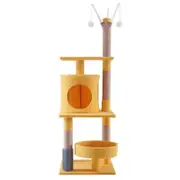 Cat Climbing Tree Tower Scratcher