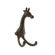 Cast Iron Giraffe 3D Towel Hook Bib Coat Hat Holder Gear Hanger Kids Room Decor