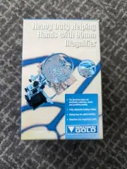 HELPING HANDS Heavy Duty 90mm Magnifying Lens Soldering Electronics Magnifier