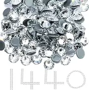 Flat Back Glass Rhinestones Crystal 4.0mm Ss16 1440pcs Hotfix Flatback Rhinestones Glass Crystal Clear