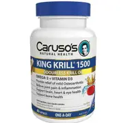 Caruso's Natural Health King Krill 1500mg 60 Capsules