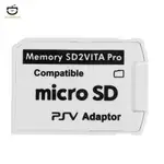 版本6.0 SD2VITA用於PS VITA內存TF卡用於PSVITA遊戲卡PSV 1000/2000適配器