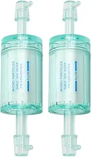 Upgraded OEM 16913 Dual-Pack 16900/16910 CoolTech Systems - R1234YF Refrigerant Compatible Oil Mist/Particulate Retention Module with Red Change Indicator (2 Units)