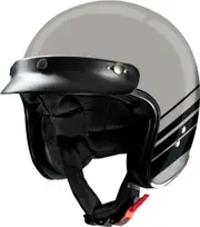 Redbike RB-805 Highway, open face helmet , color: Light Grey/Black , size: L