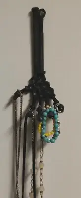 Handmade Scrap Metal Art Skeleton Hand Jewelry Key Hanger Message For Diff Color