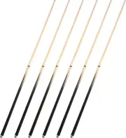 Pool Cues 2-Piece 58 Inch House Bar Billiard Cue Sticks 19Oz - 21Oz 13Mm Glue-On
