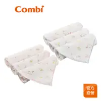 在飛比找蝦皮商城優惠-【Combi】純棉柔紗-快樂車車 手帕 3入