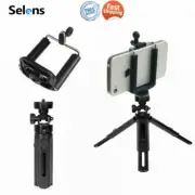 Mini Desktop Tripod Phone Clip Handle Stabilizer Video Vlog Photo Foldable