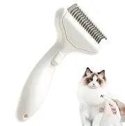 Dog Brush For Shedding | Gradual Curved Deshedding Grooming Supplies For Dogs And Cats - Widened Cutters Skin Friendly Deshedding Grooming Tool For Shedding And Haired Pets