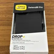 OtterBox iPhone 15 Plus/iPhone 14 Plus Defender Pro Series Case - Black - NIB