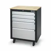 Ultimate Storage Matte Black 5 Drawer Underbench