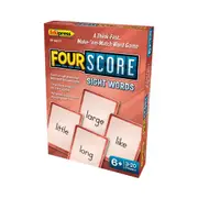 Teacher Created Resources Four Score Card Game Sight Words Kids/Children 6y+