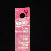 Susan Bates Steel Crotchet Hook Size 1.70mm, 5 US NEW