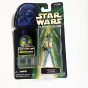 Star Wars Power of the Force CommTech Chip Greedo With Blaster Hasbro 1999