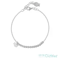 在飛比找momo購物網優惠-【Clio Blue】珍珠小魚手鍊(法國巴黎品牌/925純銀