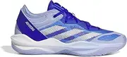 [adidas] Unisex-Adult Adizero Select 2.0 Basketball Sneaker, Lucid Blue/White/Blue Spark, 8 Women/7 Men