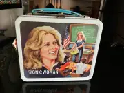 NMINT / 1977 Aladdin Metal Lunchbox / Bionic Woman