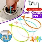 Bathroom Sink Drain Cleaner Tool Unblocker Hair Remover Shower Snake Clog Tools