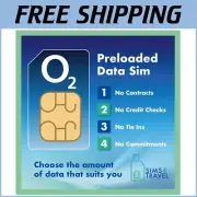 O2 Prepaid Unlimited 5G Data Plan - 30 Days of Hassle-Free Connectivity