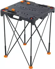 Worx WX066 Sidekick Folding Work Table, Portable All-In-One Work Bench Style ...