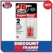 J-B Weld SuperWeld™ 2 Pack 2g Super Glue - Bonds in Seconds JB - 33102