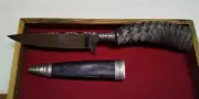 Othello ANTON WINGEN JR. Deer Antler Handle from Solingen Germany Vintage