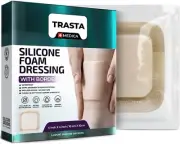 Sterile Silicone Foam Dressing - Waterproof Wound Dressing for Wound Care