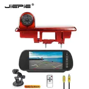 3rd Brake Light Mount Rear View Camera with 10m Cable for Renault Trafic, Opel Combo/Vivaro and Nissan Primastar (from 2014) Suction Cup Bracket