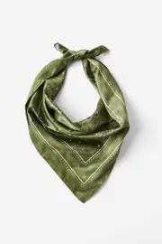 [Rubi] Rubi - Knot Your Everyday Scarf - Cactus green paisley OS CACTUS GREEN PAISLEY