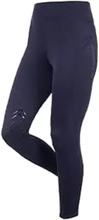[LeMieux] Brushed Pull On Jodhpurs for Women - Equestrian Riding Tights - Full Seat Ladies Horseback Riding Gear