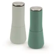 Joseph Jospeh No Spill/Mess Milltop Salt & Pepper Mills Easy Twist & Refill Grey