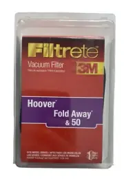 3M Filtrete 64801A / 64801Q Vacuum Filter, For Hoover Fold Away & 50