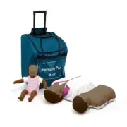 Laerdal Little Family Training Manikin Pack - Dark Skin - Brand New, 125-03050