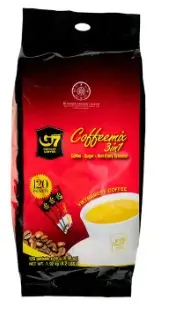 NEW Trung Nguyen Vietnamese G7 Instant Coffee Mix Sugar Creamer 120 Packs 1.92kg