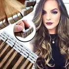 Tape In on Seamless Skin Weft Real 100% Remy Human Hair Extensions Highlight USF