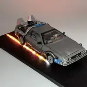 1/18 Scale Back to the Future Car Model Display Base (Car Model Not Included)